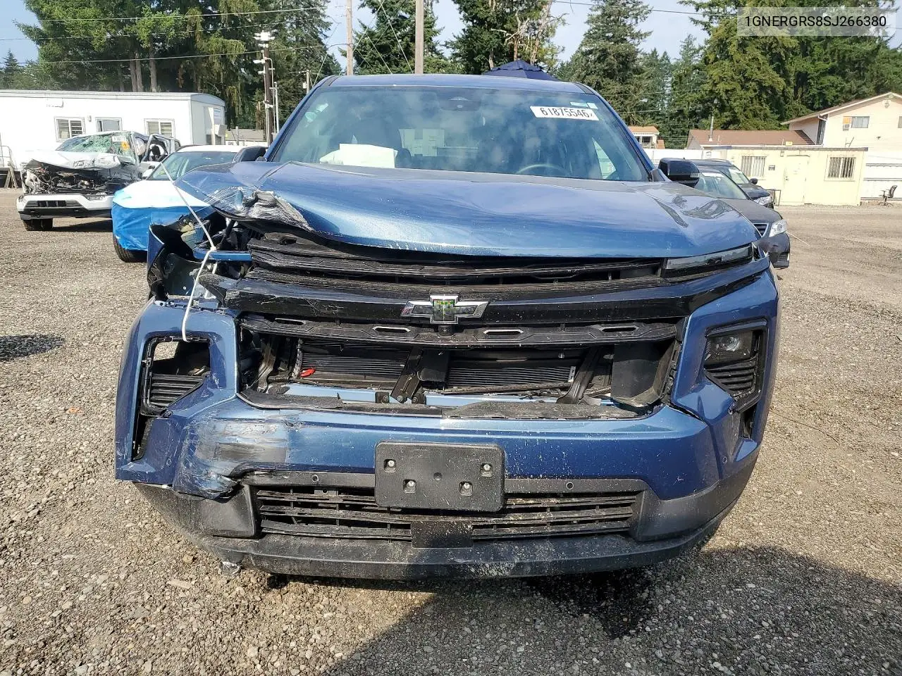 2025 Chevrolet Traverse Lt VIN: 1GNERGRS8SJ266380 Lot: 61875546