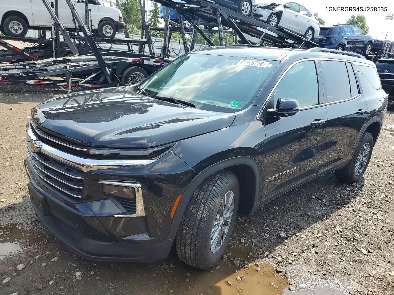 2025 Chevrolet Traverse Lt VIN: 1GNERGRS4SJ258535 Lot: 61926756