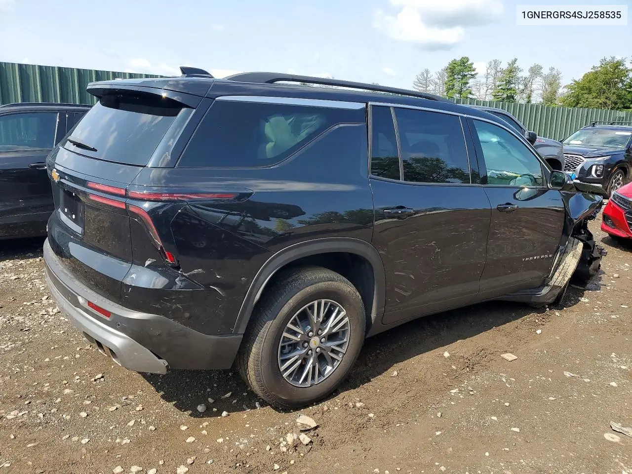 2025 Chevrolet Traverse Lt VIN: 1GNERGRS4SJ258535 Lot: 61926756