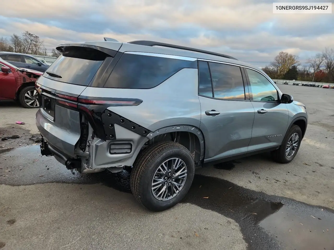 1GNERGRS9SJ194427 2025 Chevrolet Traverse Lt