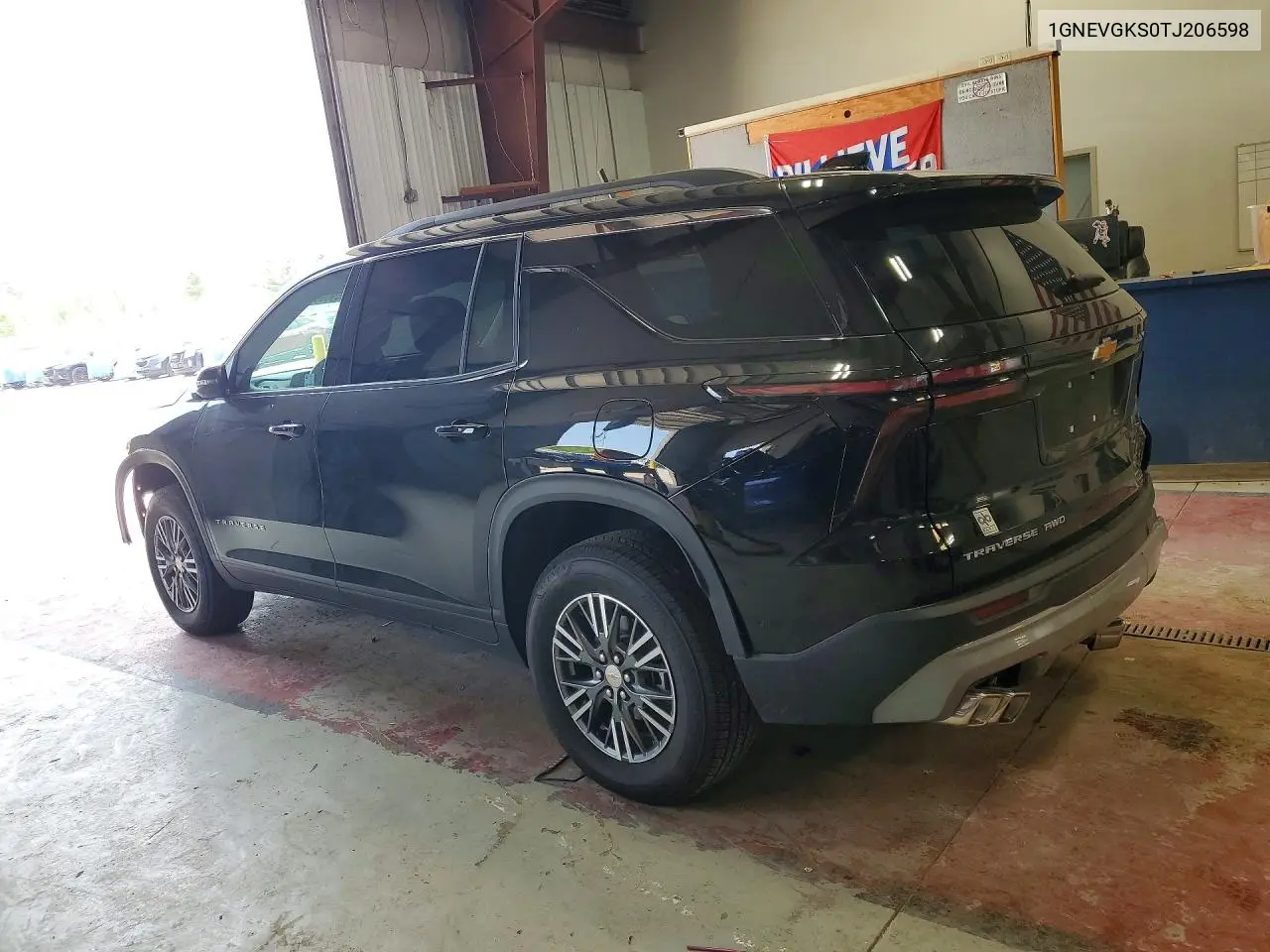 2026 Chevrolet Traverse Lt VIN: 1GNEVGKS0TJ206598 Lot: 59096696