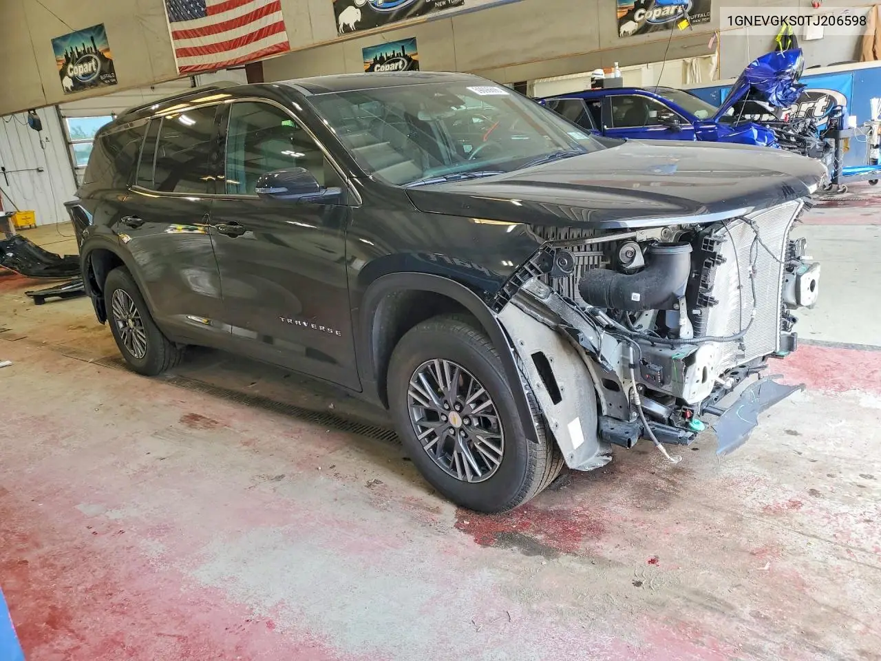 2026 Chevrolet Traverse Lt VIN: 1GNEVGKS0TJ206598 Lot: 59096696
