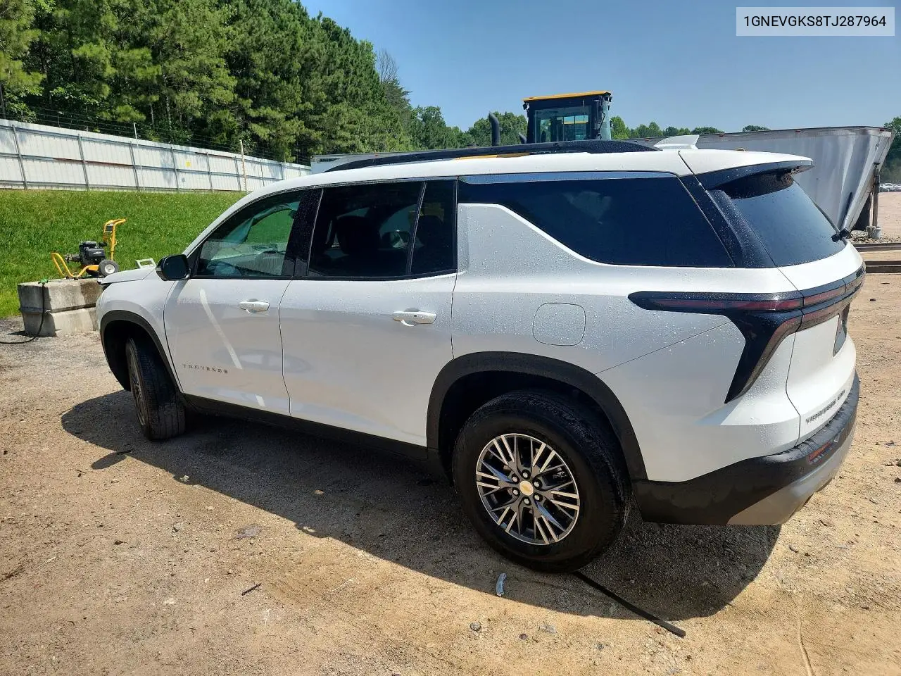 2026 Chevrolet Traverse Lt VIN: 1GNEVGKS8TJ287964 Lot: 59358666