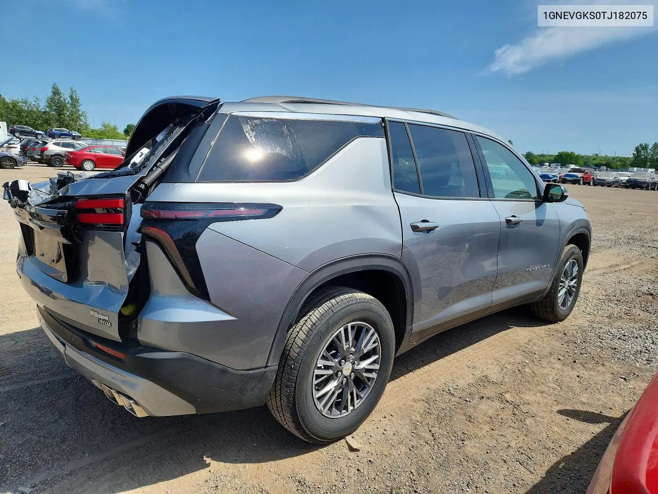 2026 Chevrolet Traverse Lt VIN: 1GNEVGKS0TJ182075 Lot: 61007346