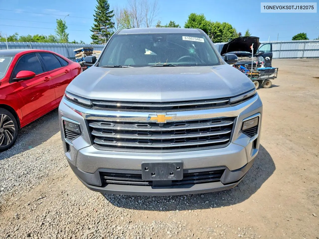 2026 Chevrolet Traverse Lt VIN: 1GNEVGKS0TJ182075 Lot: 61007346