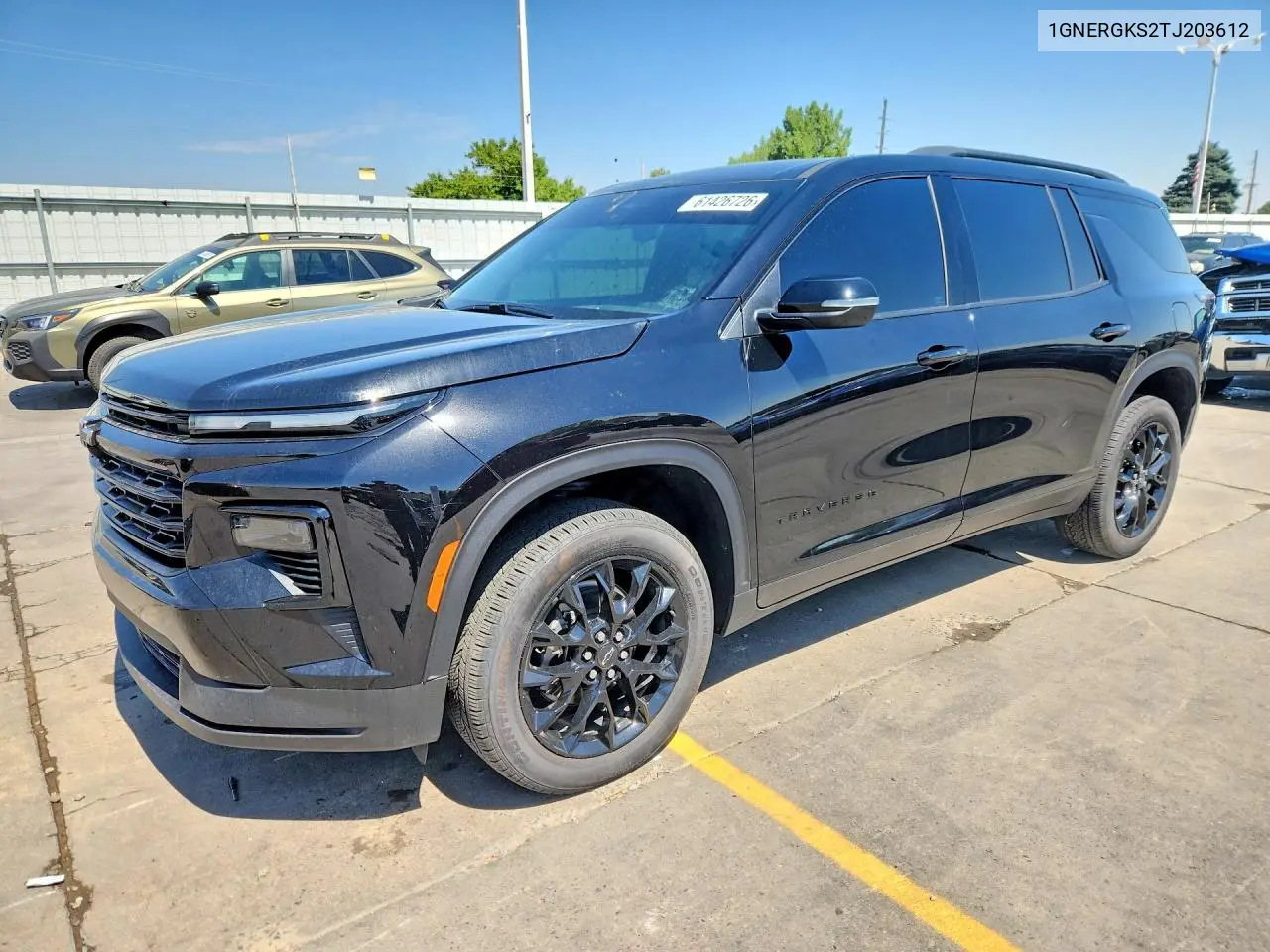 2026 Chevrolet Traverse Lt VIN: 1GNERGKS2TJ203612 Lot: 61426726