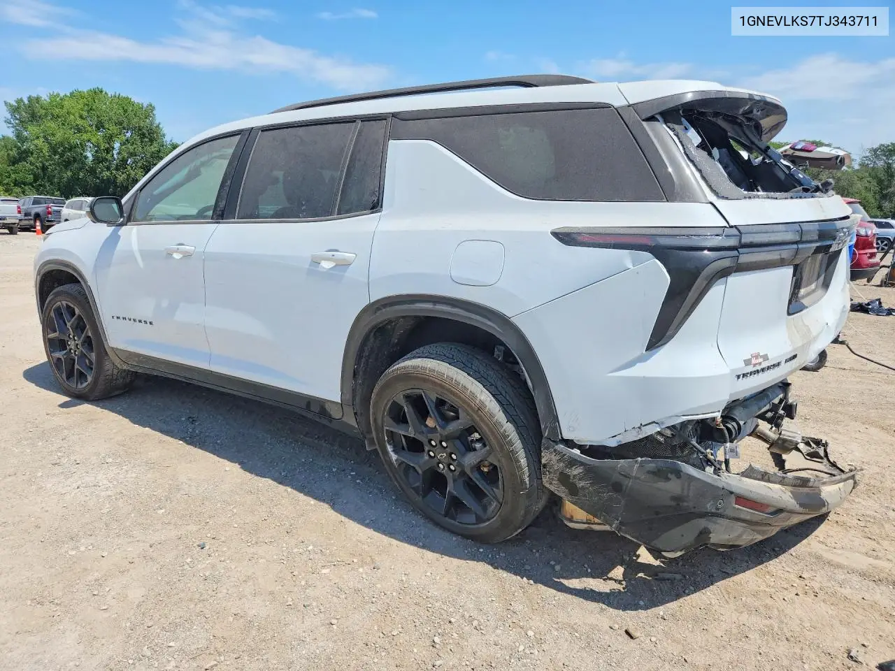 2026 Chevrolet Traverse Rs VIN: 1GNEVLKS7TJ343711 Lot: 61565006