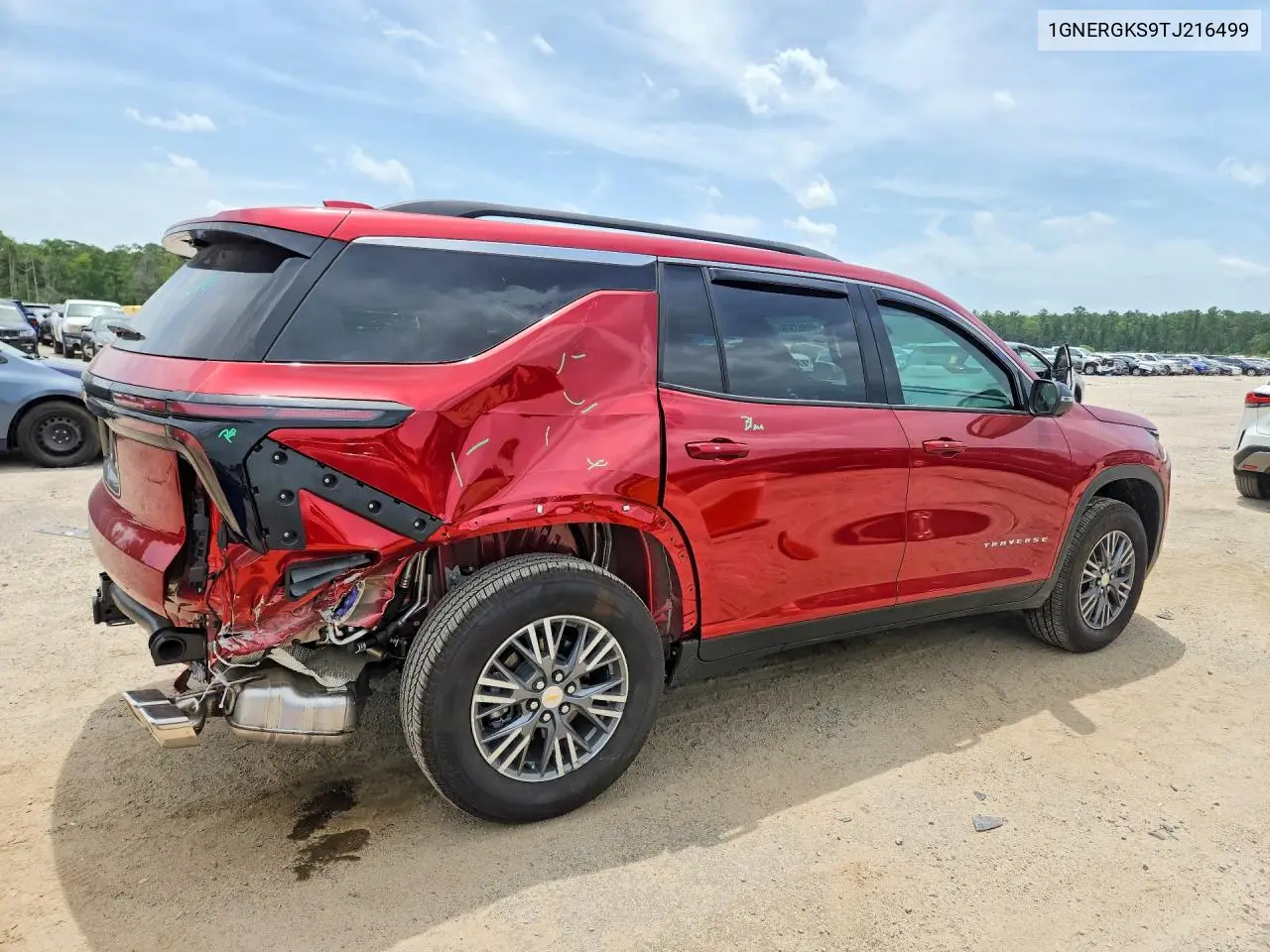 1GNERGKS9TJ216499 2026 Chevrolet Traverse Lt