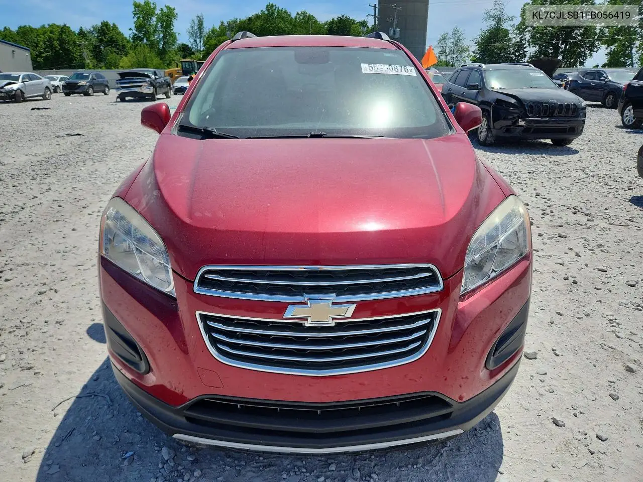2015 Chevrolet Trax 1Lt VIN: KL7CJLSB1FB056419 Lot: 55950876