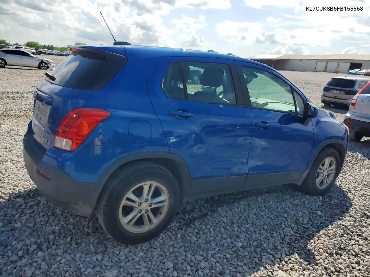 2015 Chevrolet Trax Ls VIN: KL7CJKSB6FB155568 Lot: 56653296
