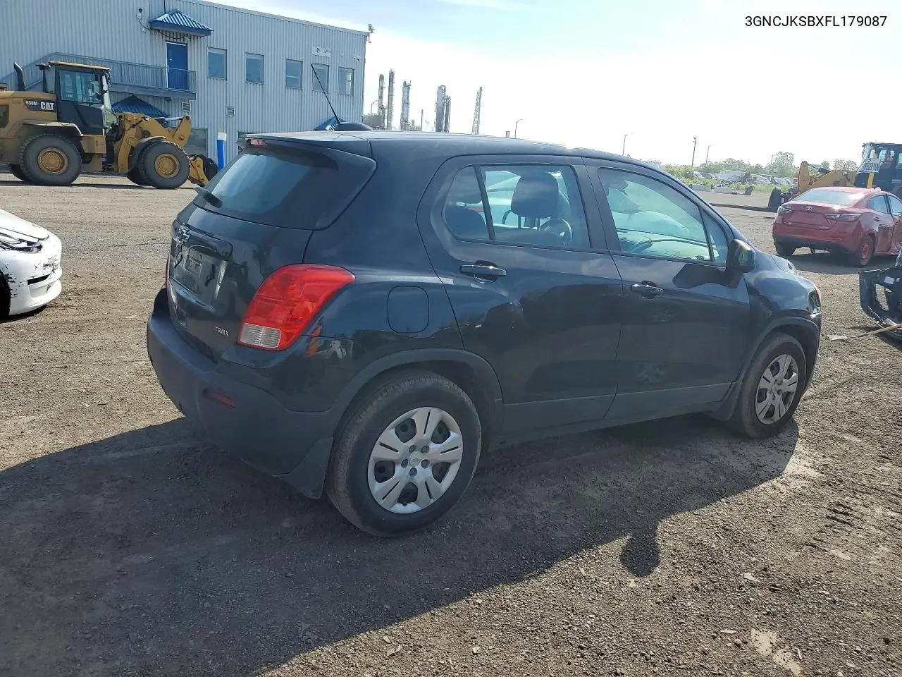 2015 Chevrolet Trax Ls VIN: 3GNCJKSBXFL179087 Lot: 60028736