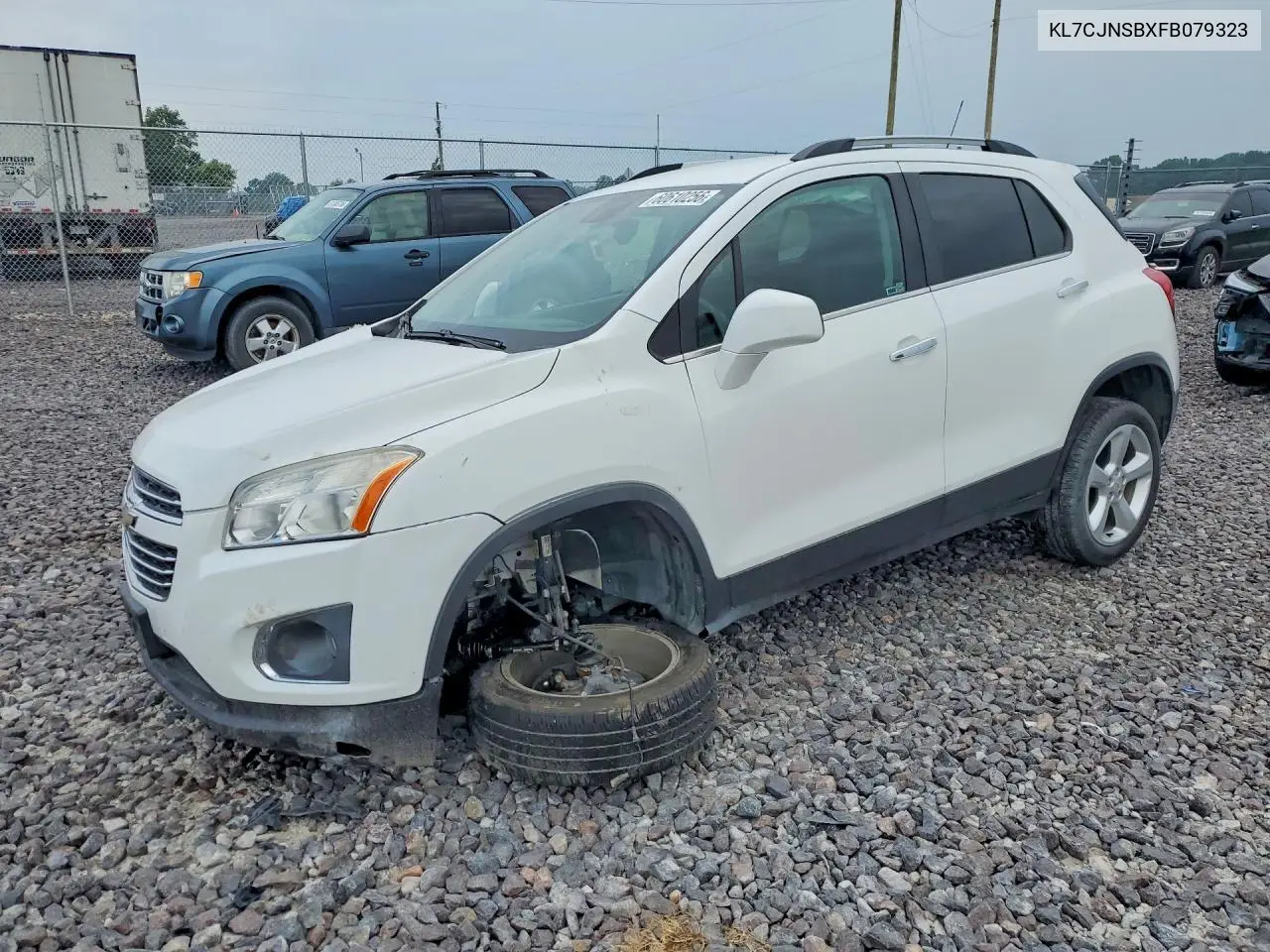 2015 Chevrolet Trax Ltz VIN: KL7CJNSBXFB079323 Lot: 60610256