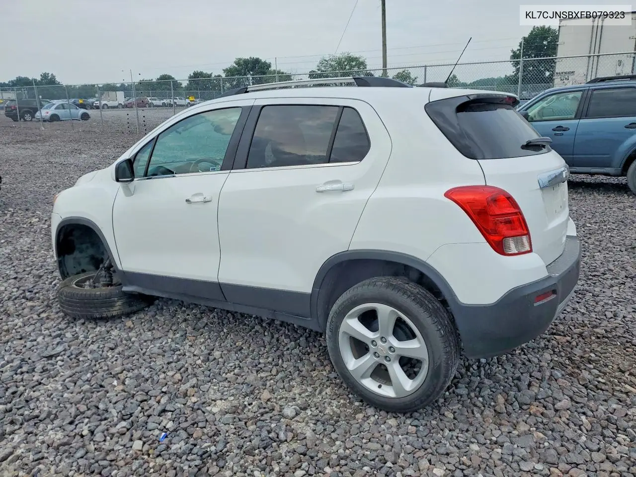 2015 Chevrolet Trax Ltz VIN: KL7CJNSBXFB079323 Lot: 60610256
