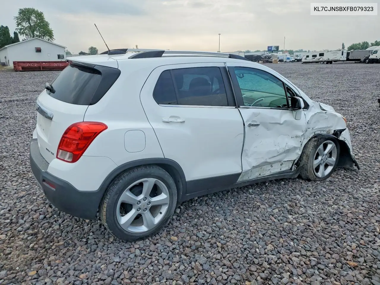 2015 Chevrolet Trax Ltz VIN: KL7CJNSBXFB079323 Lot: 60610256