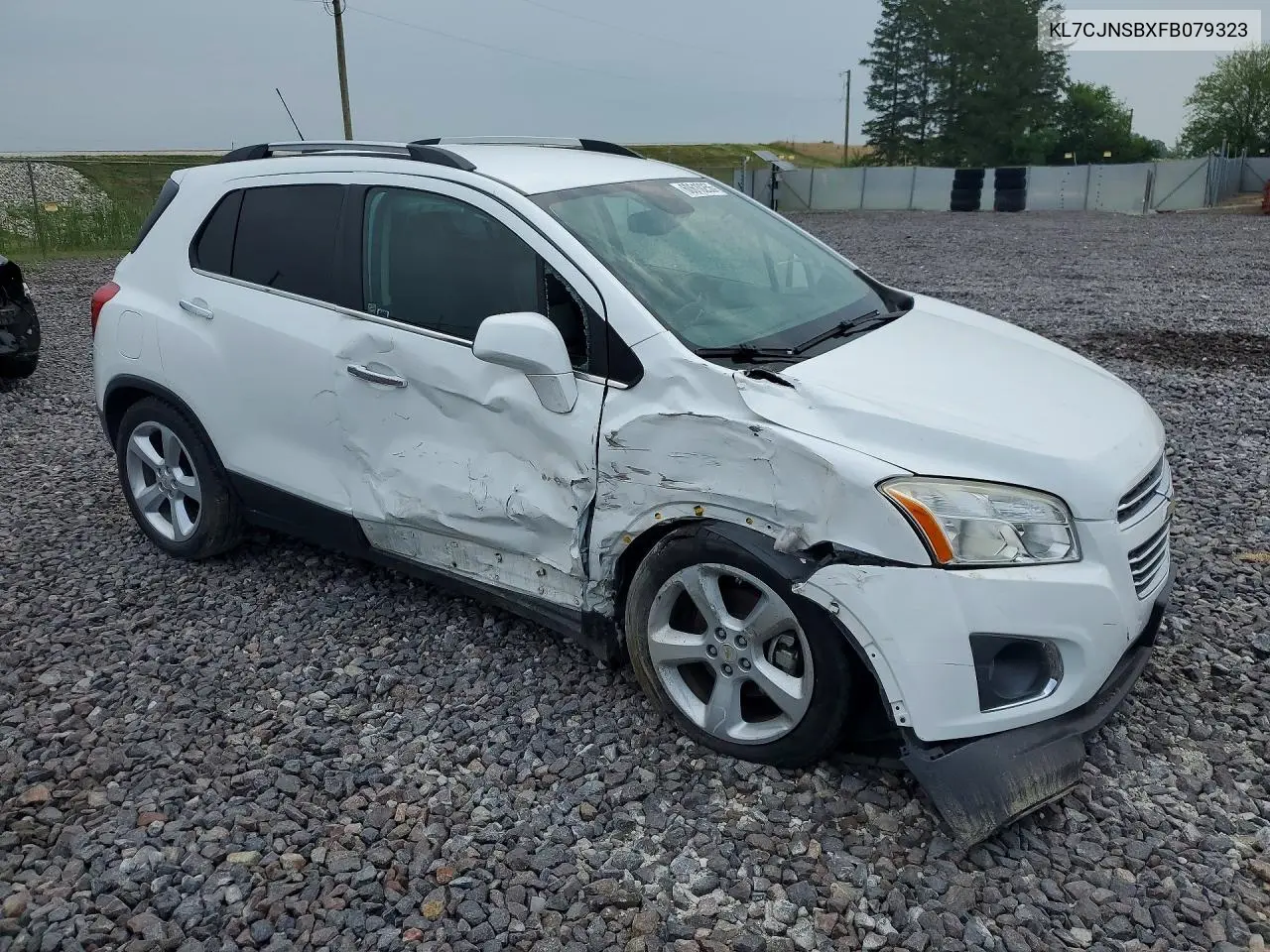 2015 Chevrolet Trax Ltz VIN: KL7CJNSBXFB079323 Lot: 60610256