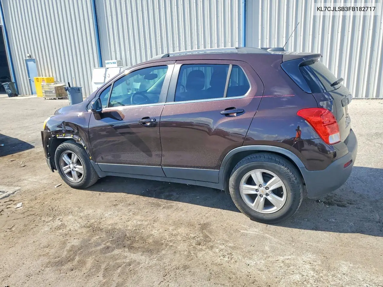 2015 Chevrolet Trax 1Lt VIN: KL7CJLSB3FB182717 Lot: 62256776