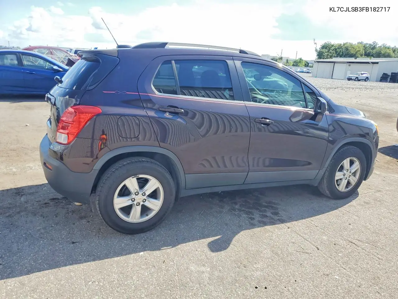2015 Chevrolet Trax 1Lt VIN: KL7CJLSB3FB182717 Lot: 62256776