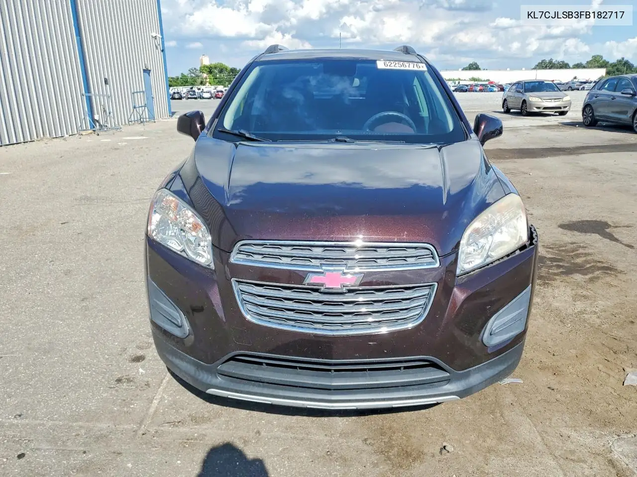 2015 Chevrolet Trax 1Lt VIN: KL7CJLSB3FB182717 Lot: 62256776