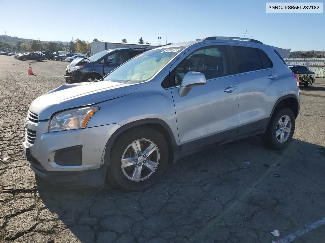 3GNCJRSB6FL232182 2015 Chevrolet Trax 1Lt