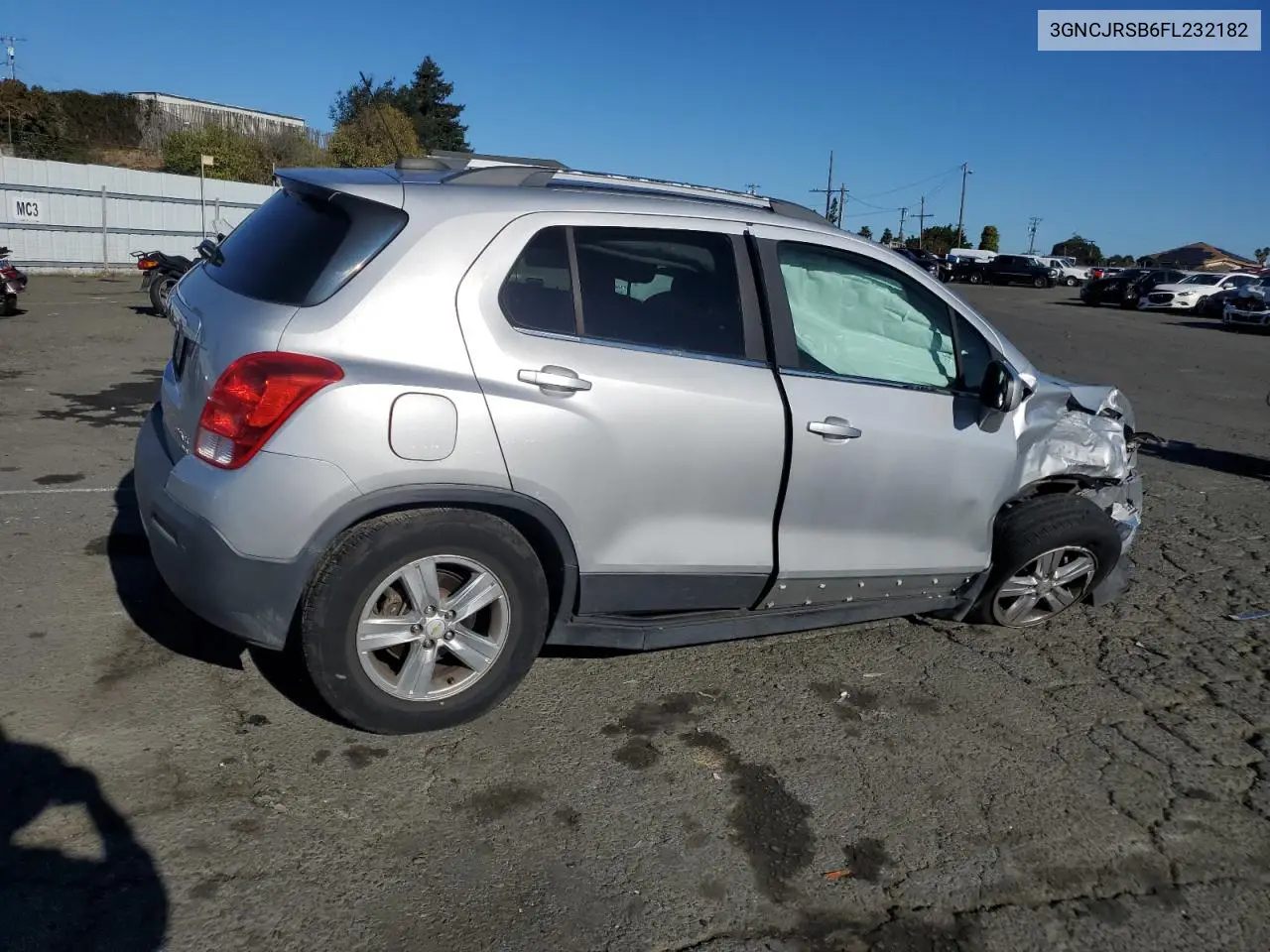 3GNCJRSB6FL232182 2015 Chevrolet Trax 1Lt