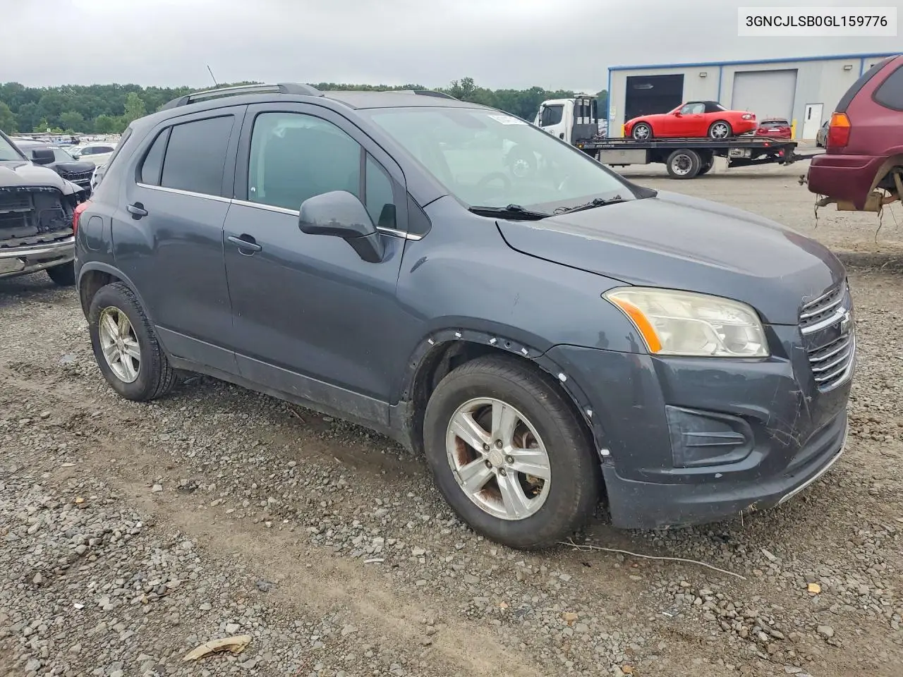 2016 Chevrolet Trax 1Lt VIN: 3GNCJLSB0GL159776 Lot: 61041016