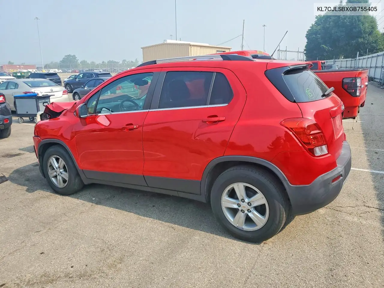 2016 Chevrolet Trax 1Lt VIN: KL7CJLSBXGB755405 Lot: 61106626