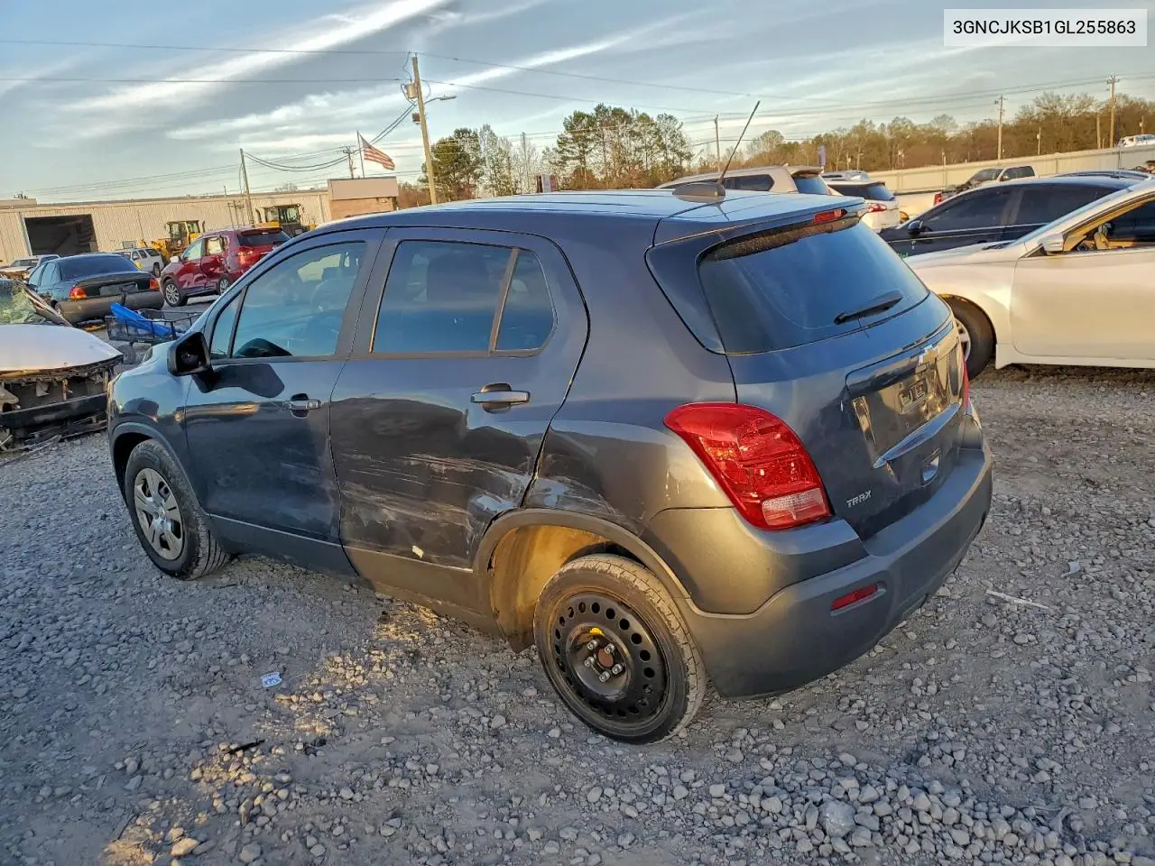 3GNCJKSB1GL255863 2016 Chevrolet Trax Ls