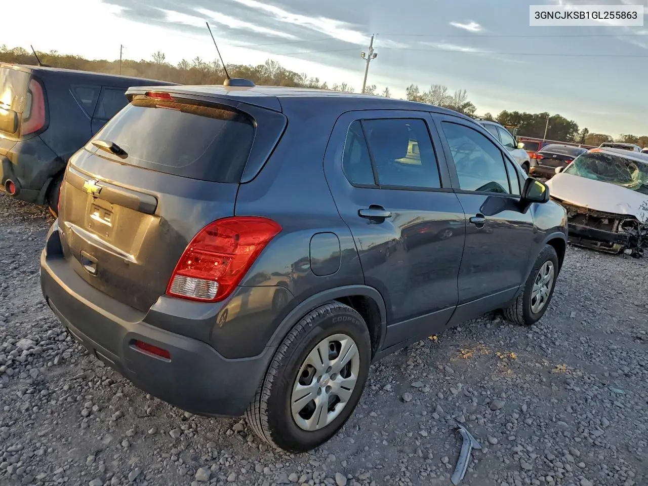 3GNCJKSB1GL255863 2016 Chevrolet Trax Ls