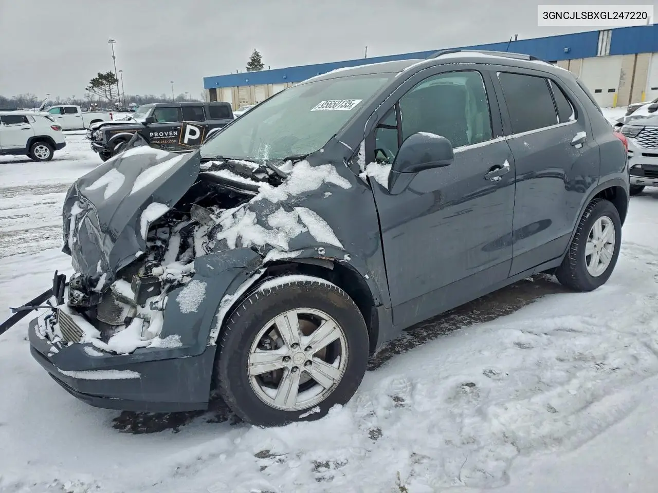 3GNCJLSBXGL247220 2016 Chevrolet Trax 1Lt