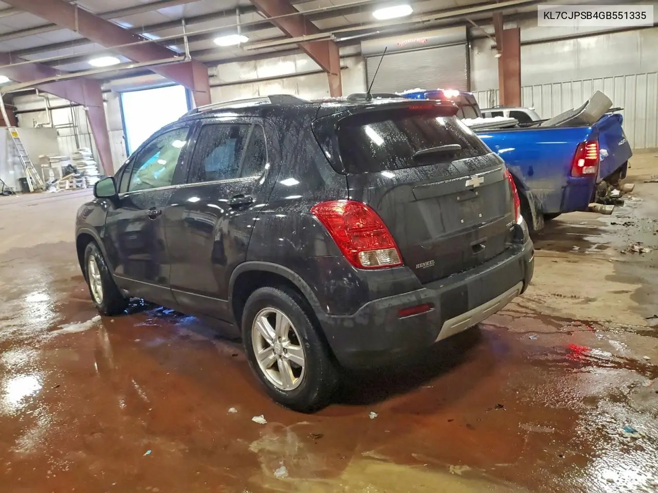 KL7CJPSB4GB551335 2016 Chevrolet Trax 1Lt