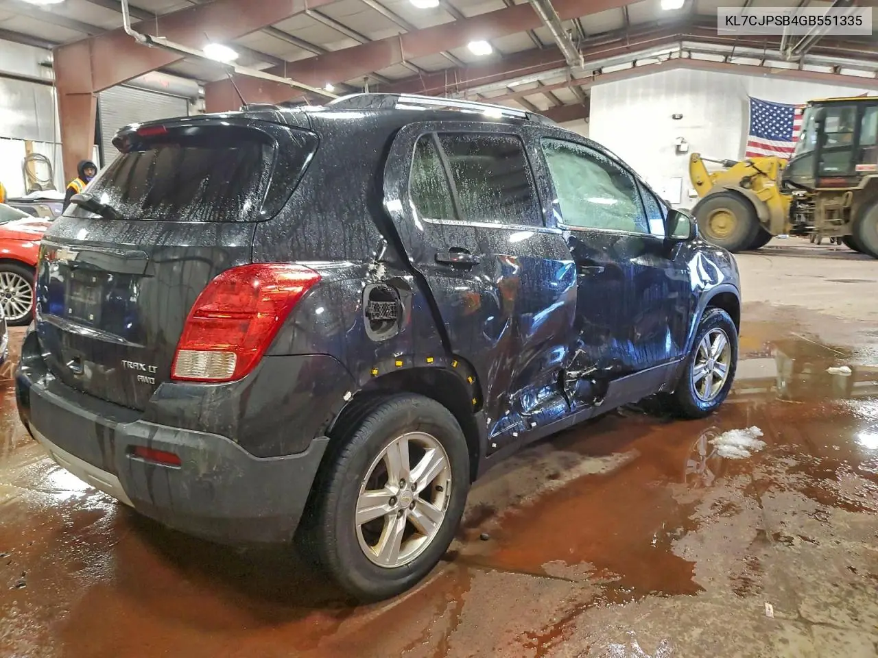 KL7CJPSB4GB551335 2016 Chevrolet Trax 1Lt
