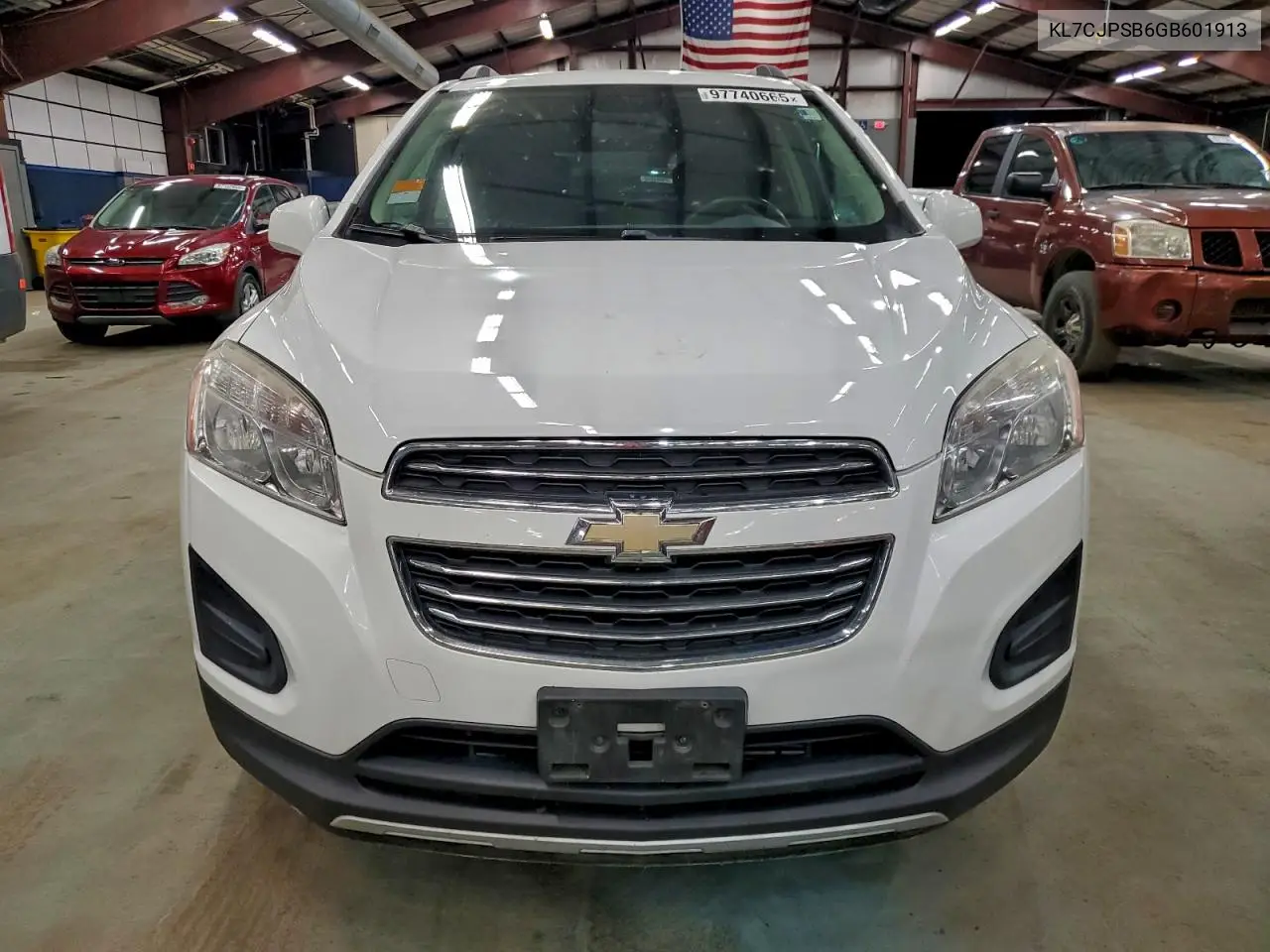 KL7CJPSB6GB601913 2016 Chevrolet Trax 1Lt
