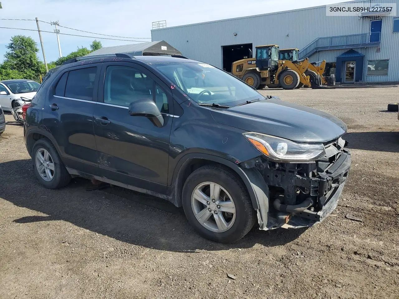 2017 Chevrolet Trax 1Lt VIN: 3GNCJLSB9HL227557 Lot: 60838866