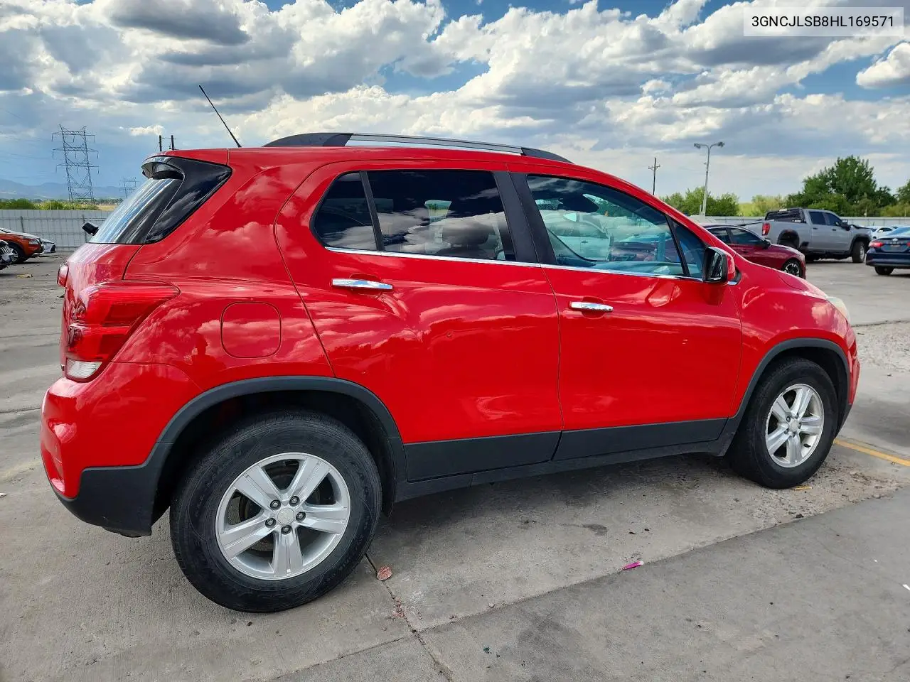 2017 Chevrolet Trax 1Lt VIN: 3GNCJLSB8HL169571 Lot: 60844786