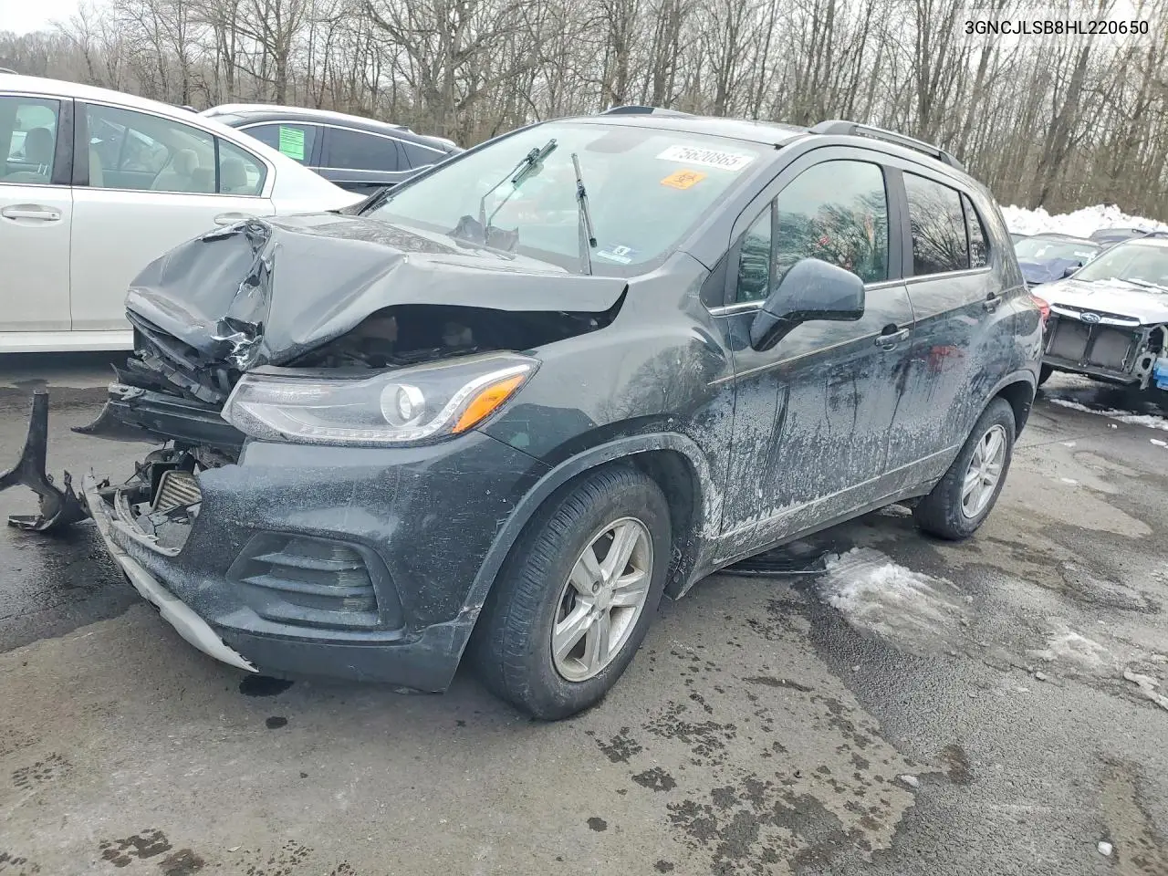 2017 Chevrolet Trax 1Lt VIN: 3GNCJLSB8HL220650 Lot: 75620865