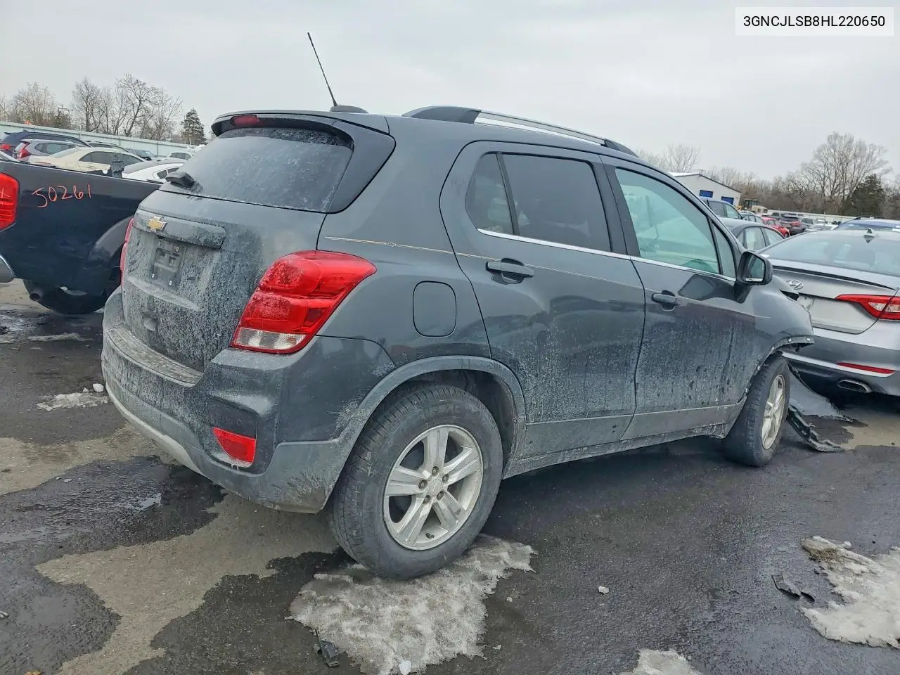 2017 Chevrolet Trax 1Lt VIN: 3GNCJLSB8HL220650 Lot: 75620865