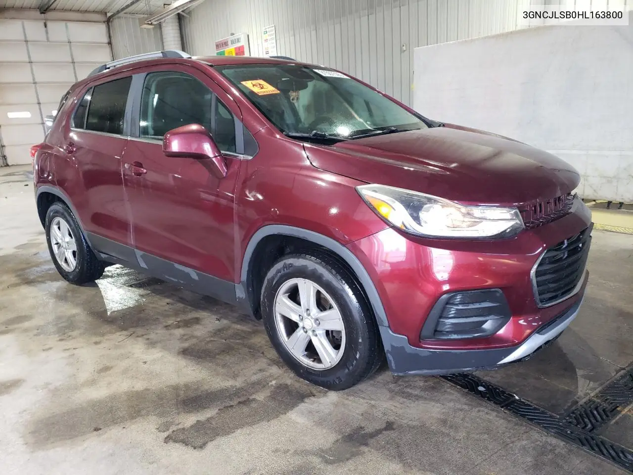 3GNCJLSB0HL163800 2017 Chevrolet Trax 1Lt