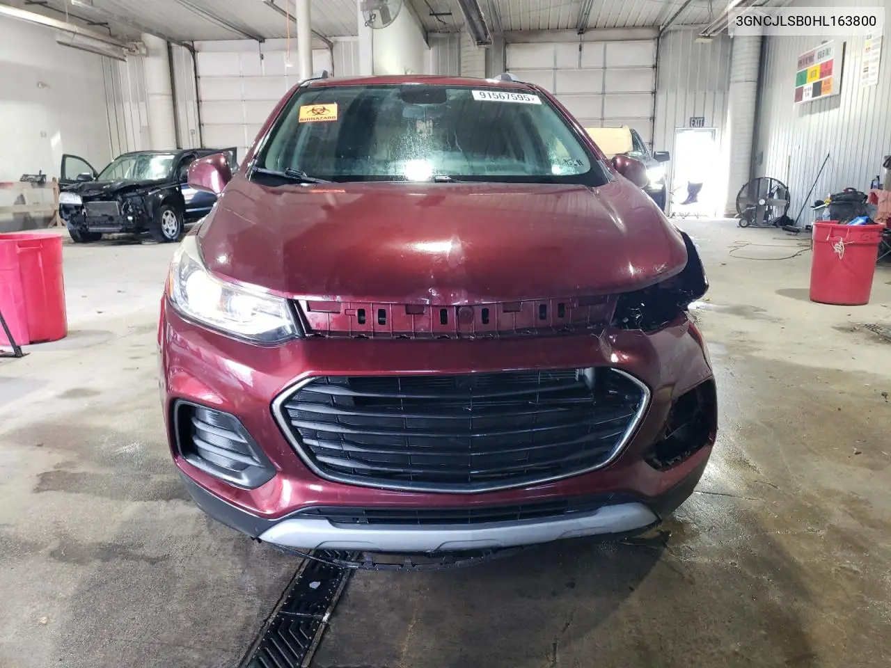 3GNCJLSB0HL163800 2017 Chevrolet Trax 1Lt