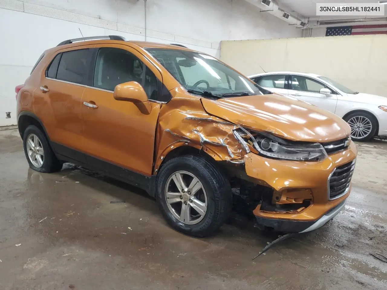 3GNCJLSB5HL182441 2017 Chevrolet Trax 1Lt