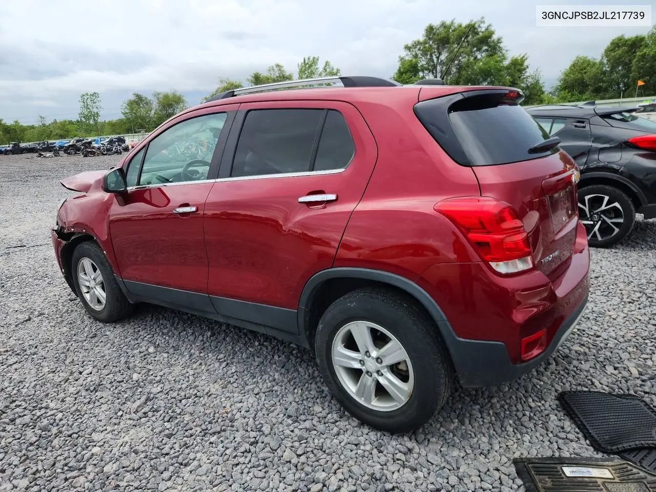 2018 Chevrolet Trax 1Lt VIN: 3GNCJPSB2JL217739 Lot: 56368376