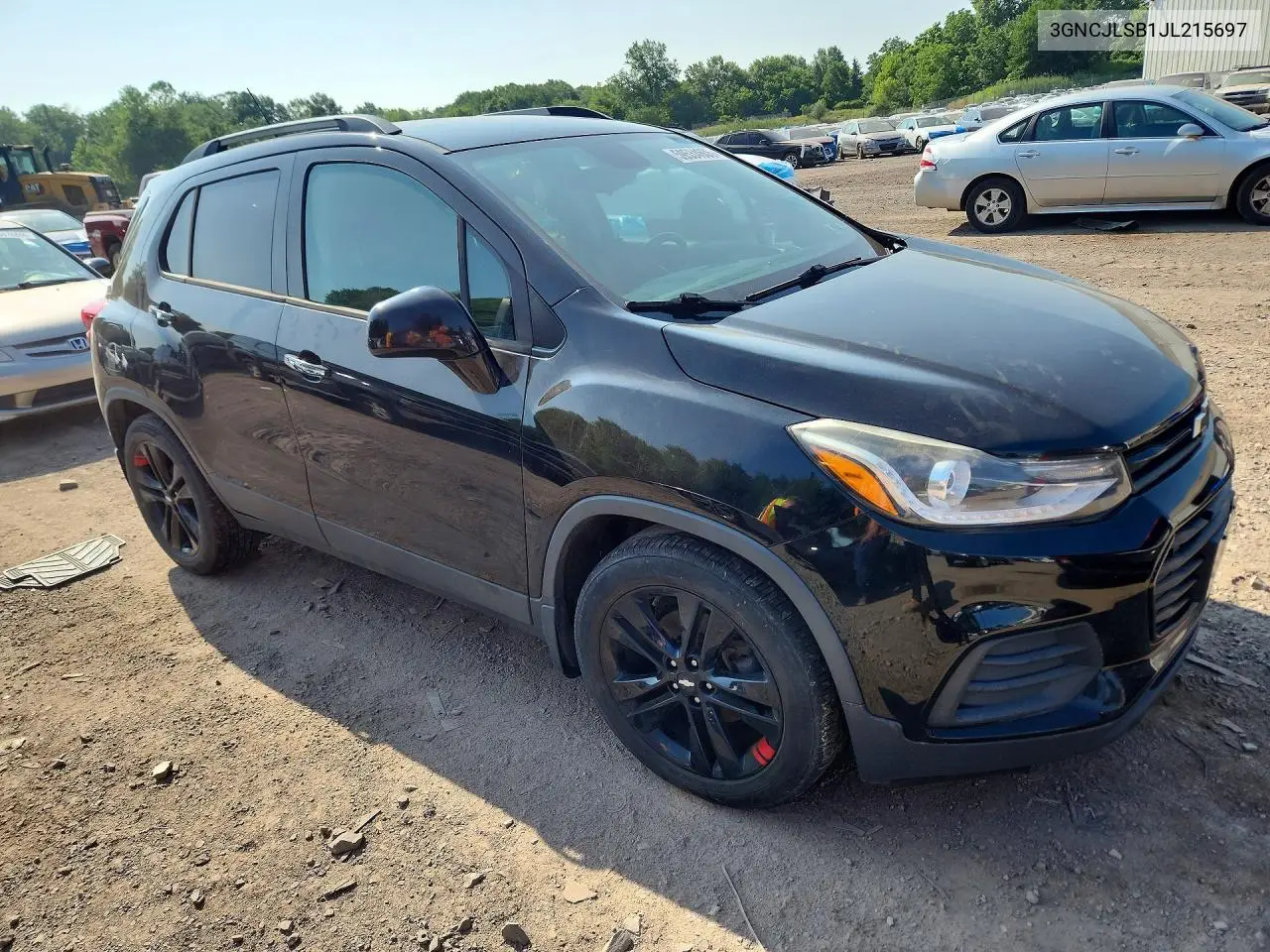 2018 Chevrolet Trax 1Lt VIN: 3GNCJLSB1JL215697 Lot: 59534606