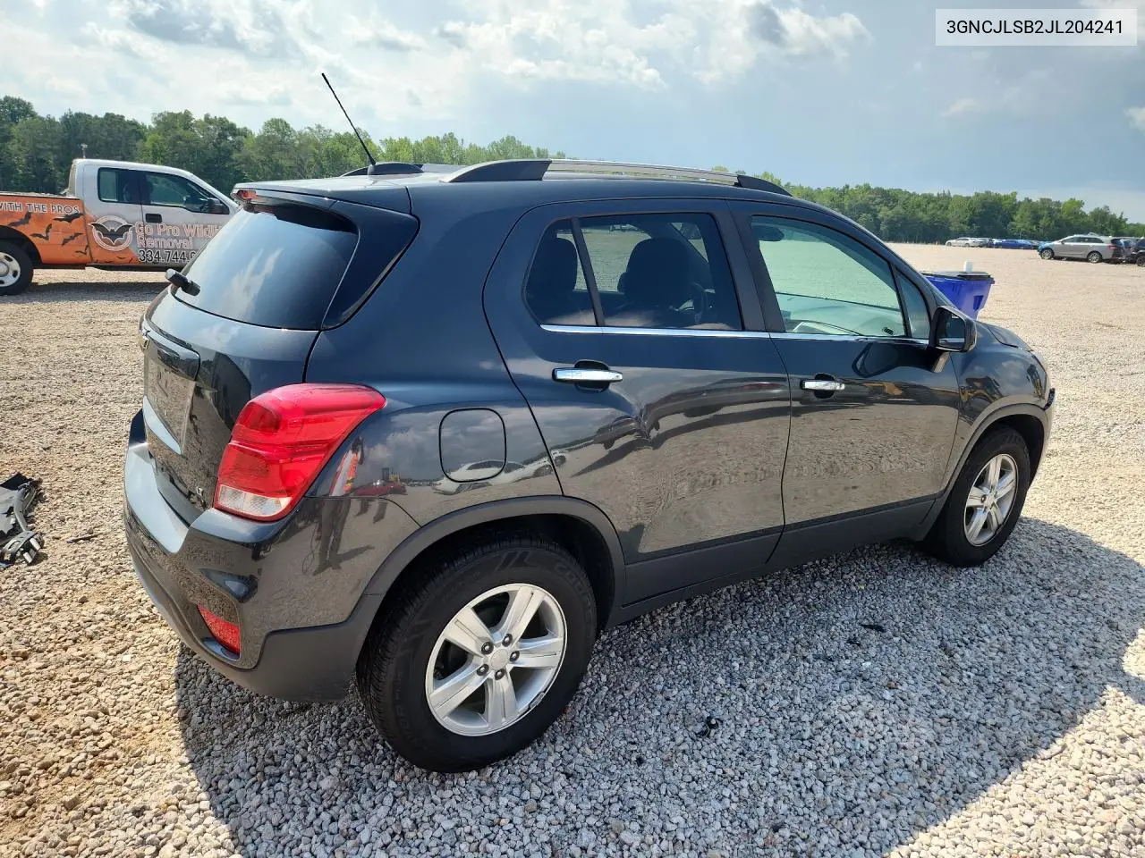 2018 Chevrolet Trax 1Lt VIN: 3GNCJLSB2JL204241 Lot: 59649466
