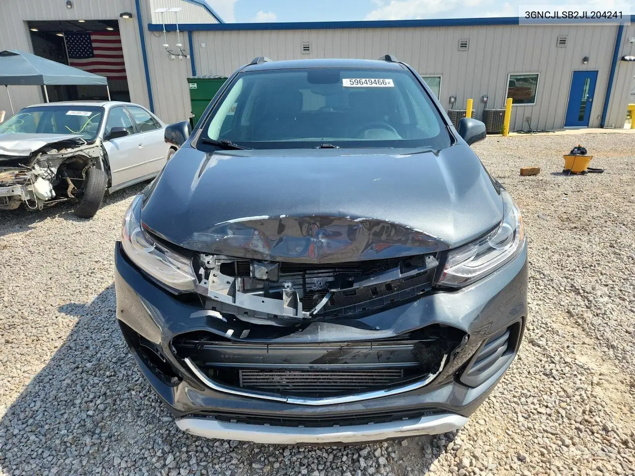 2018 Chevrolet Trax 1Lt VIN: 3GNCJLSB2JL204241 Lot: 59649466