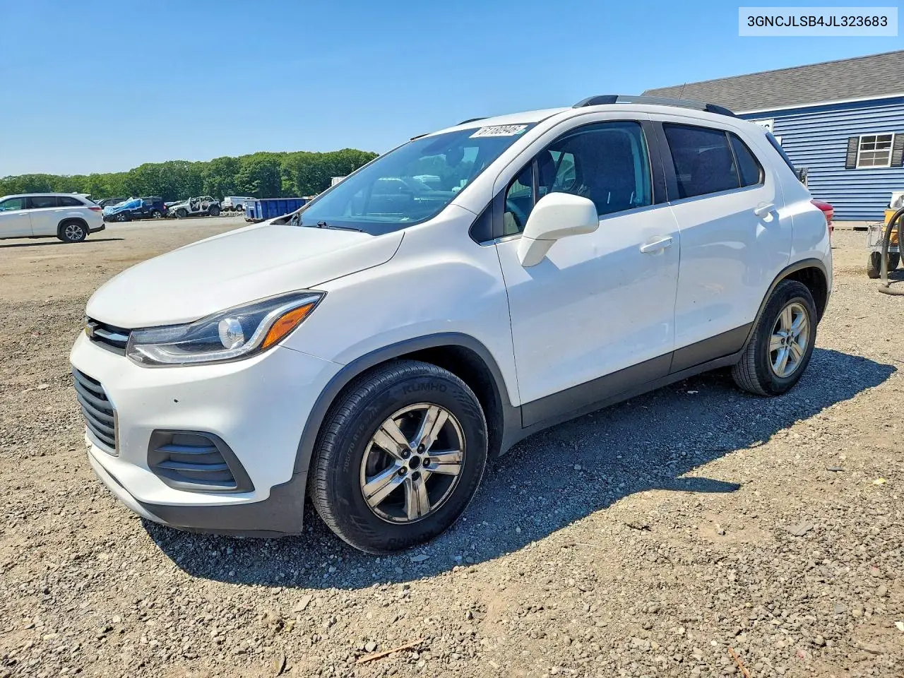 2018 Chevrolet Trax 1Lt VIN: 3GNCJLSB4JL323683 Lot: 61180946