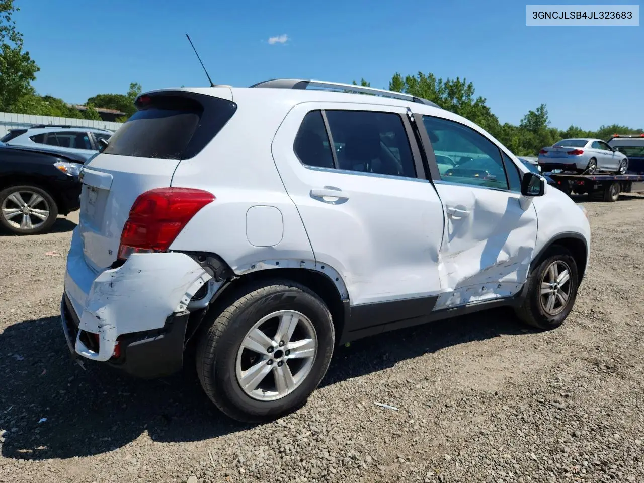 2018 Chevrolet Trax 1Lt VIN: 3GNCJLSB4JL323683 Lot: 61180946