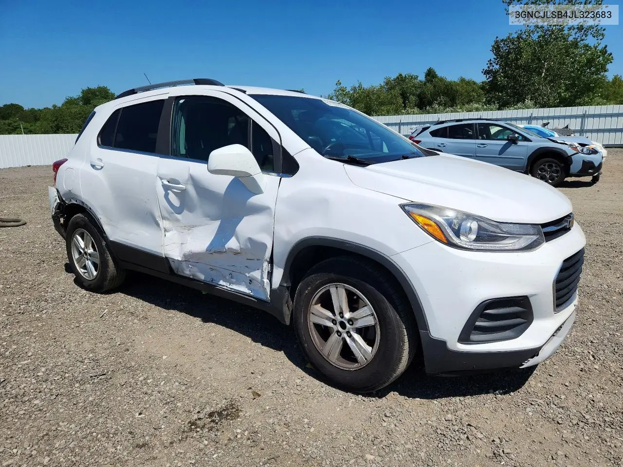 2018 Chevrolet Trax 1Lt VIN: 3GNCJLSB4JL323683 Lot: 61180946
