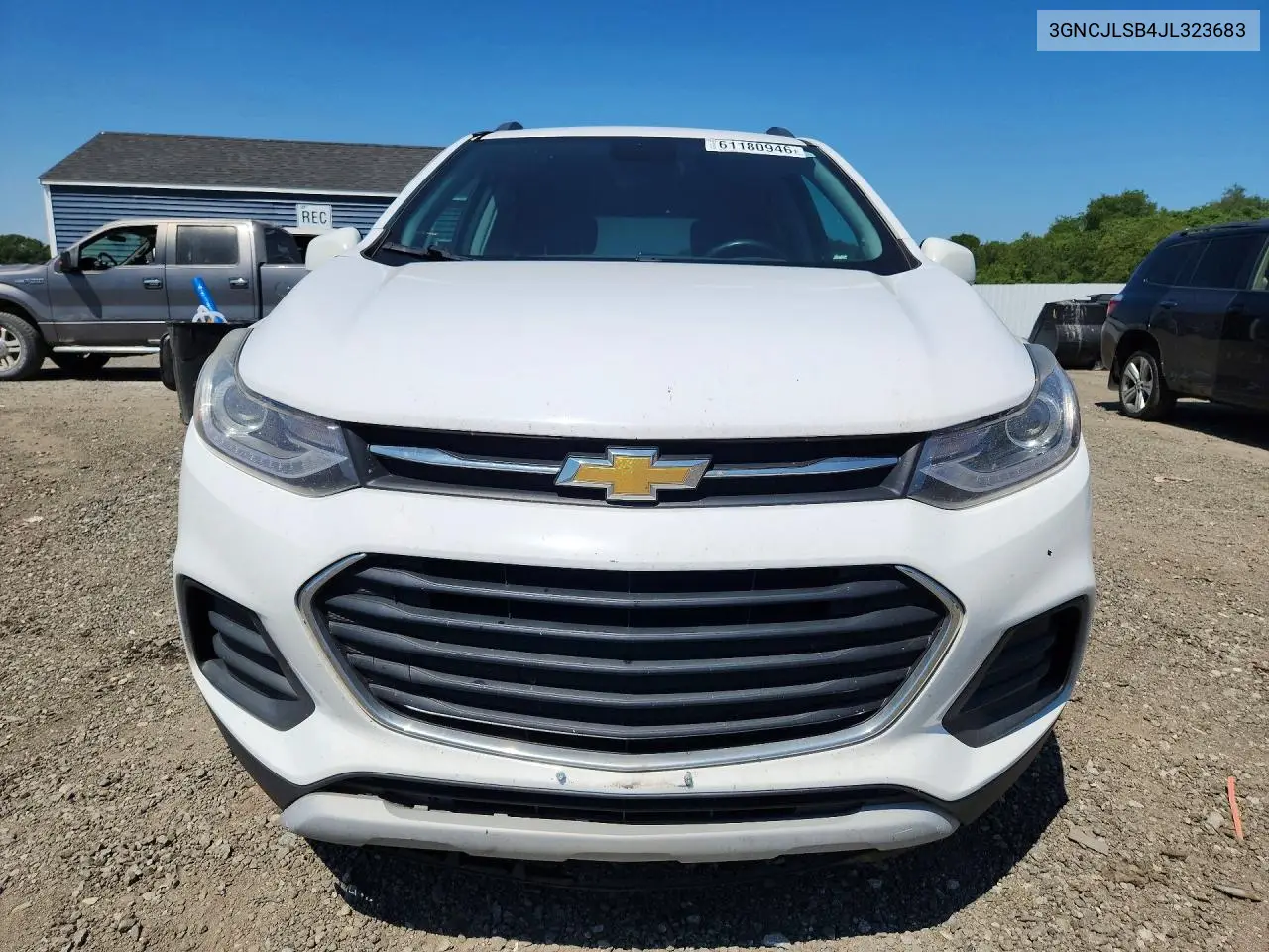 2018 Chevrolet Trax 1Lt VIN: 3GNCJLSB4JL323683 Lot: 61180946