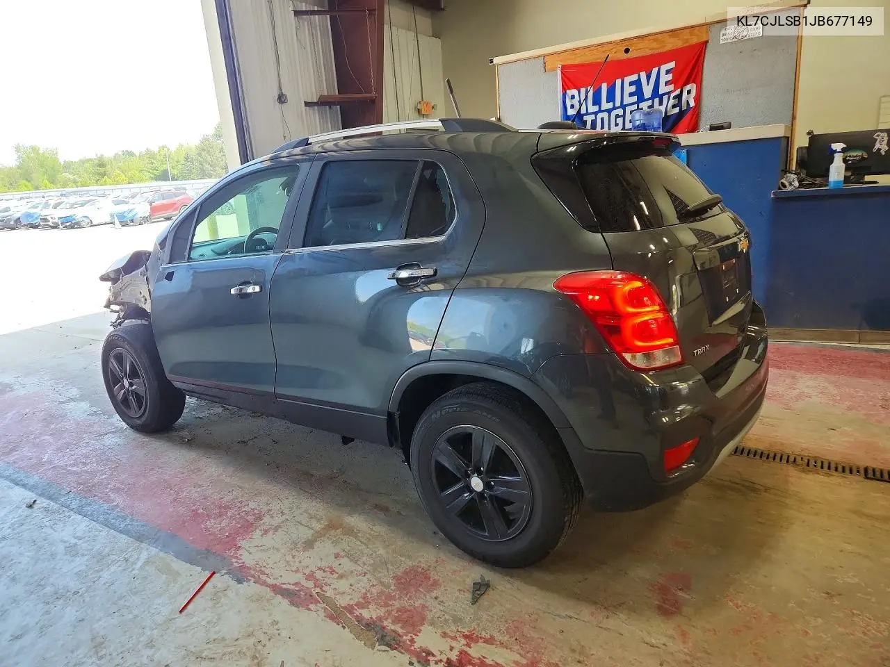 2018 Chevrolet Trax 1Lt VIN: KL7CJLSB1JB677149 Lot: 61388346