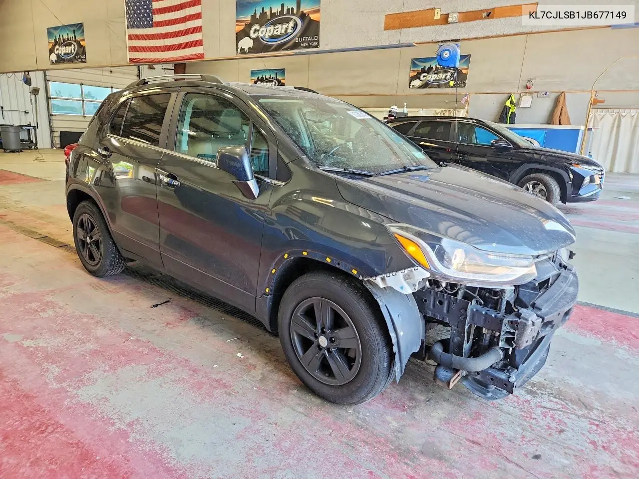 2018 Chevrolet Trax 1Lt VIN: KL7CJLSB1JB677149 Lot: 61388346