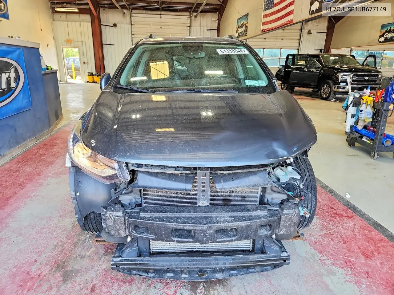 2018 Chevrolet Trax 1Lt VIN: KL7CJLSB1JB677149 Lot: 61388346